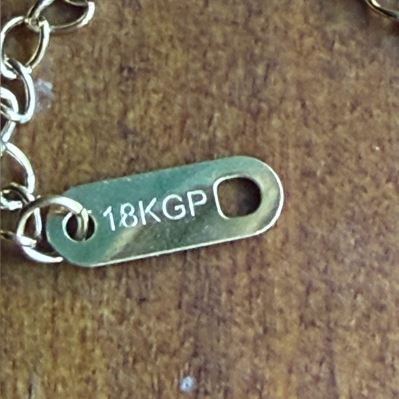 Clover Style Bracelet - Gold - Blue - Picture 7 of 8